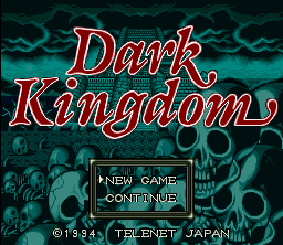 Dark Kingdom screenshot 4 for Super Famicom